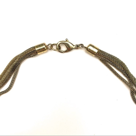 𝅺Gold Large Link Necklace - Picture 3 of 7